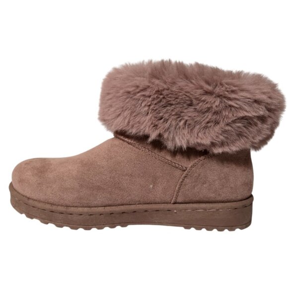 SO Women Coatimundi Mauve Faux-Fur Cuff Winter Boots (Size US: 8) New in Box - Picture 11 of 16